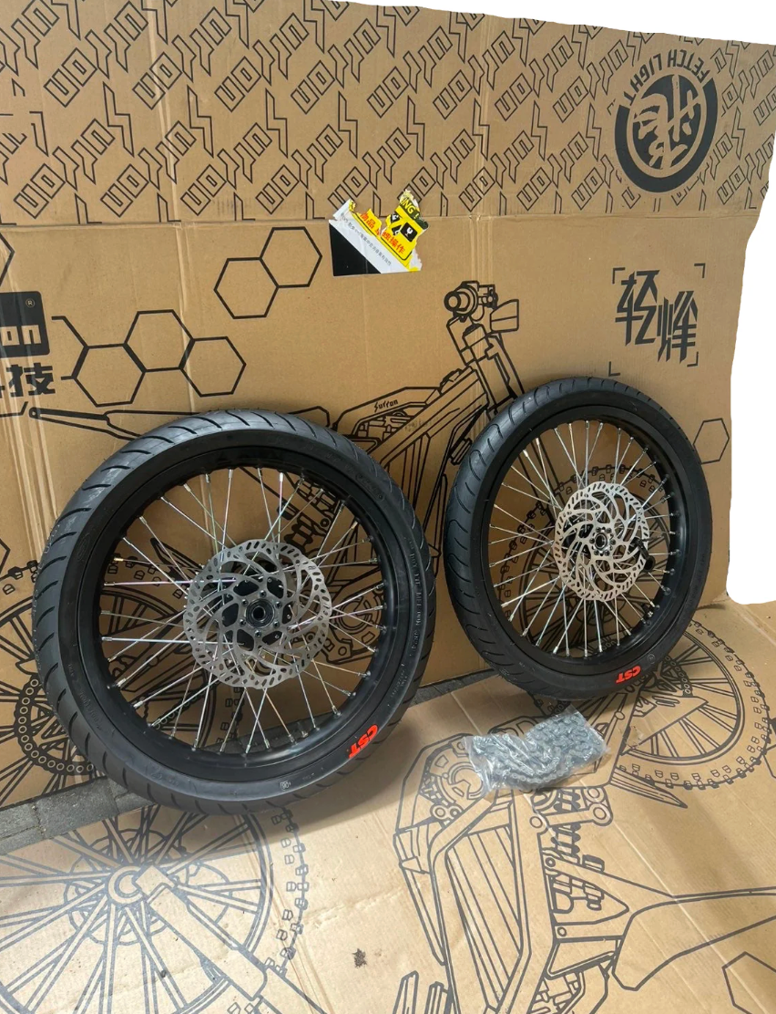 17" Supermoto Wheelset - Surron LBX and Eride